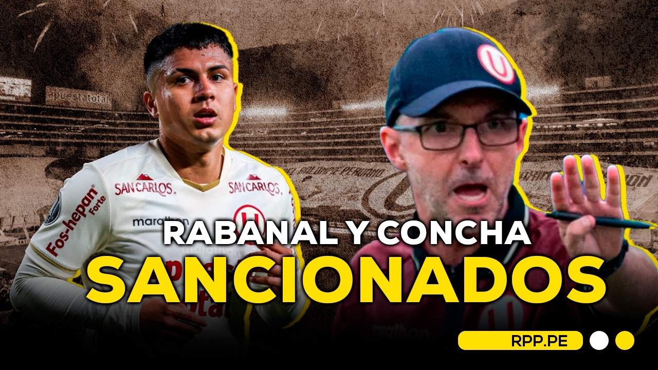 JAVIER RABANAL Y JAIRO CONCHA SANCIONADOS TRAS INCIDENTE EN EL PARTIDO CONTRA CRISTAL #ENCENDIDOSRPP