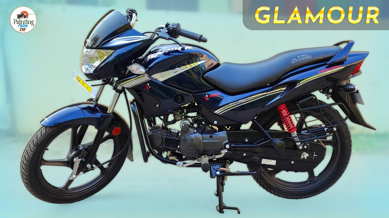 Hero Glamour Dark Blue Peral Limited Edition • PaintingFromCm