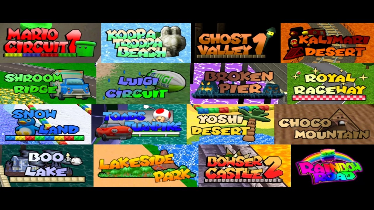 Mario Kart Double Dash Retro Track Grand Prix All Cups Tour (New Tracks) part 2