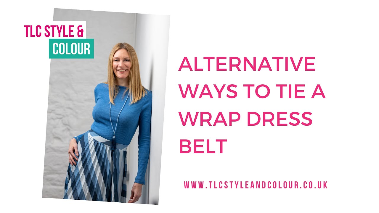 6 alternatives ways to tie a wrap dress belt (that isn't a bow or like tying your shoelaces!)