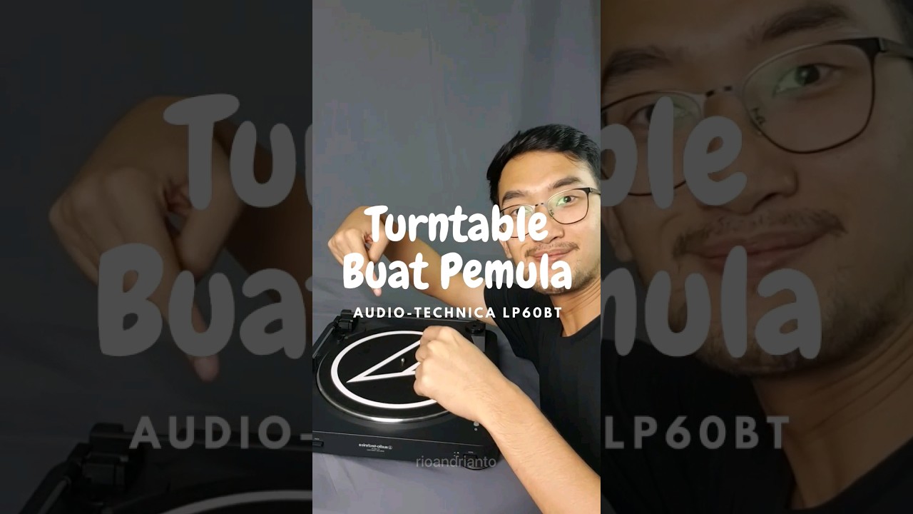 TURNTABLE BUAT PEMULA! #vinyl #piringanhitam #audiotechnica  #turntable