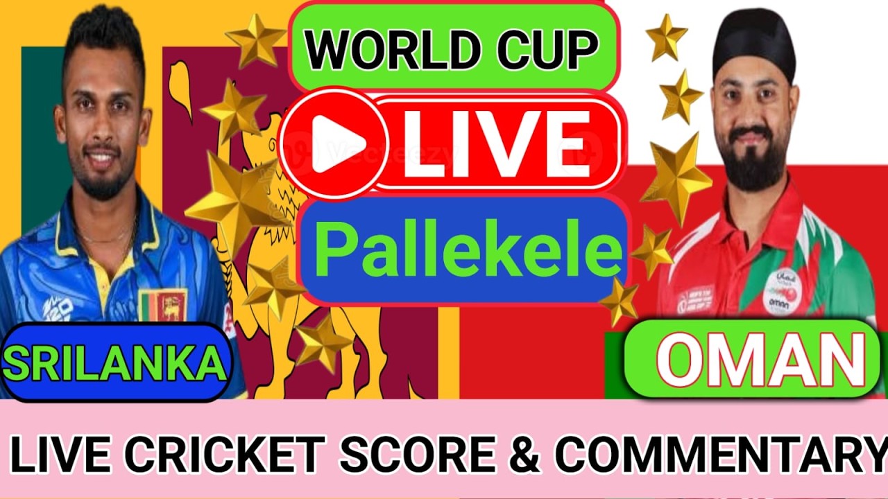 LIVE: Srilanka vs Oman Match | World Cup 2026 | T20 Oman vs Srilanka live Today