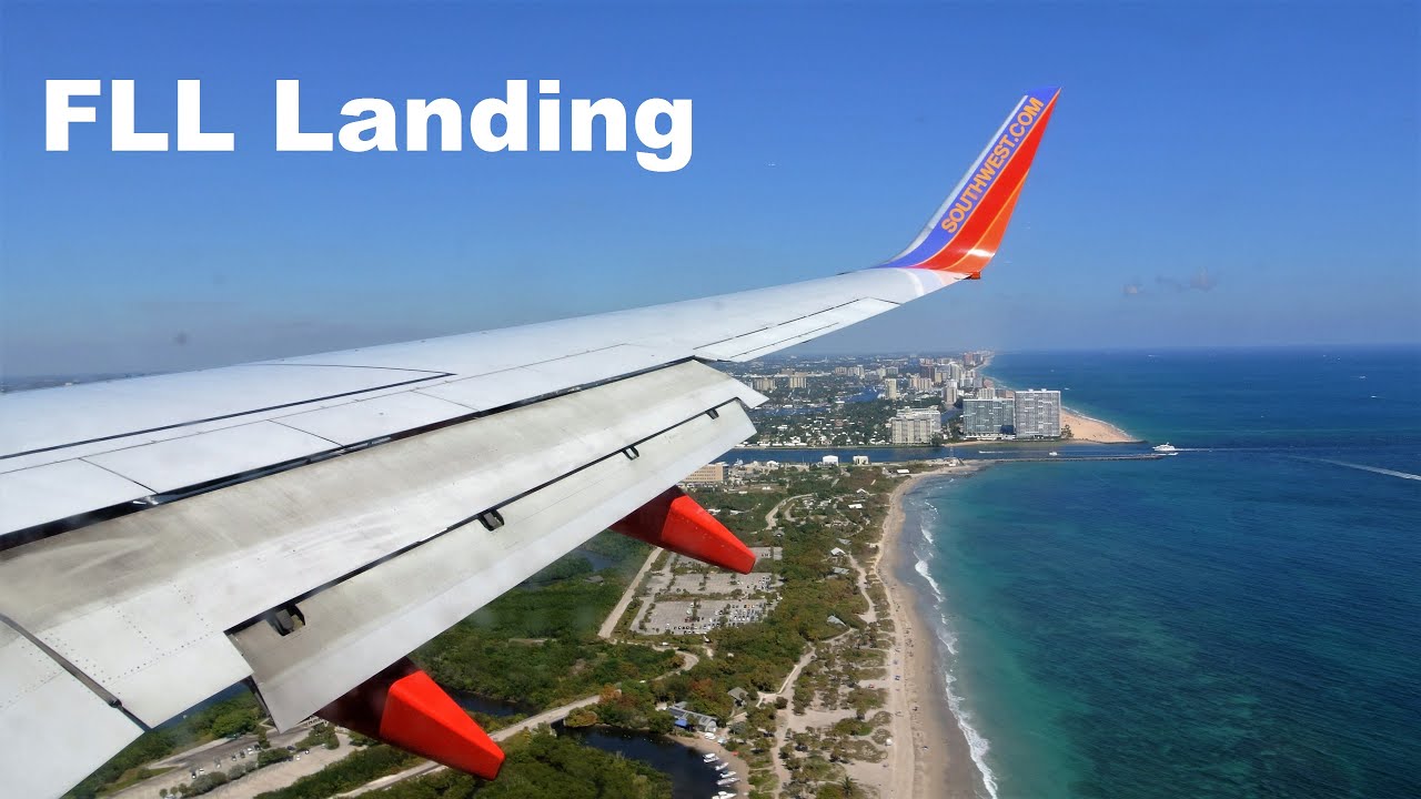 Landing & Taxi at Ft. Lauderdale (FLL) :: 737-700 :: Southwest Airlines