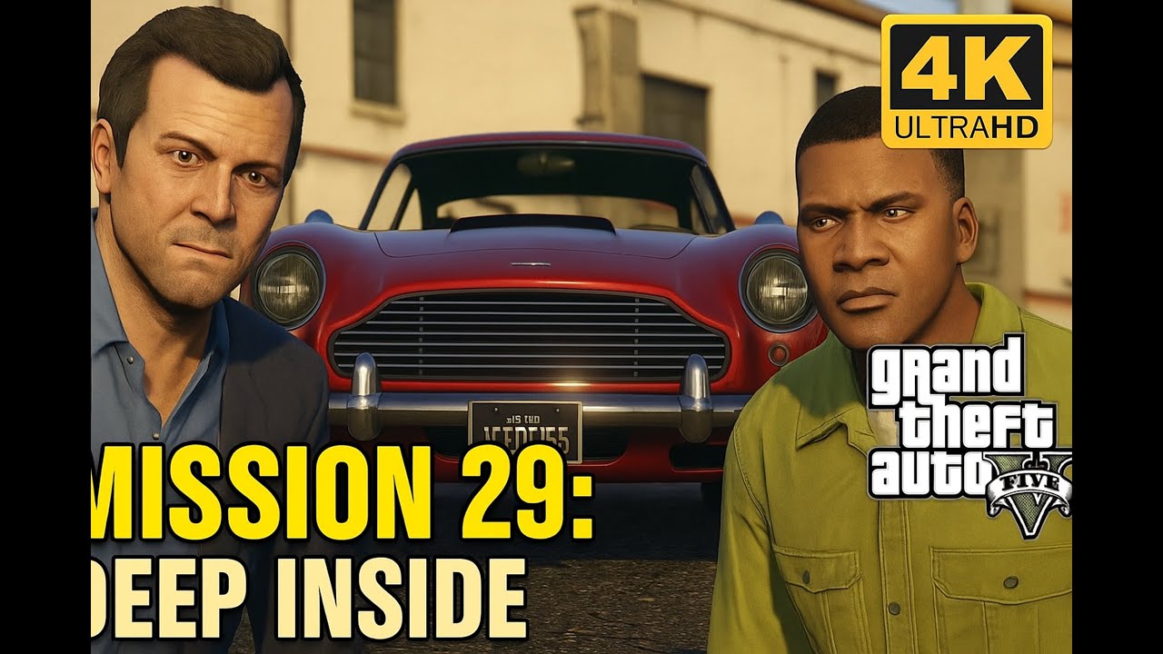 GTA V Enhanced Story Mode (4K 60FPS) | Deep Inside | GTA 5 Full Walkthrough