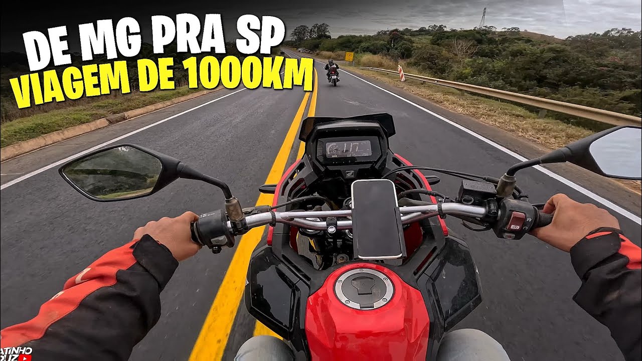 DE MINAS PRA SÃO PAULO, VIAGEM DE 1000KM IDA E VOLTA/ SAHARA NA ALTA🔥🚀 (4K)