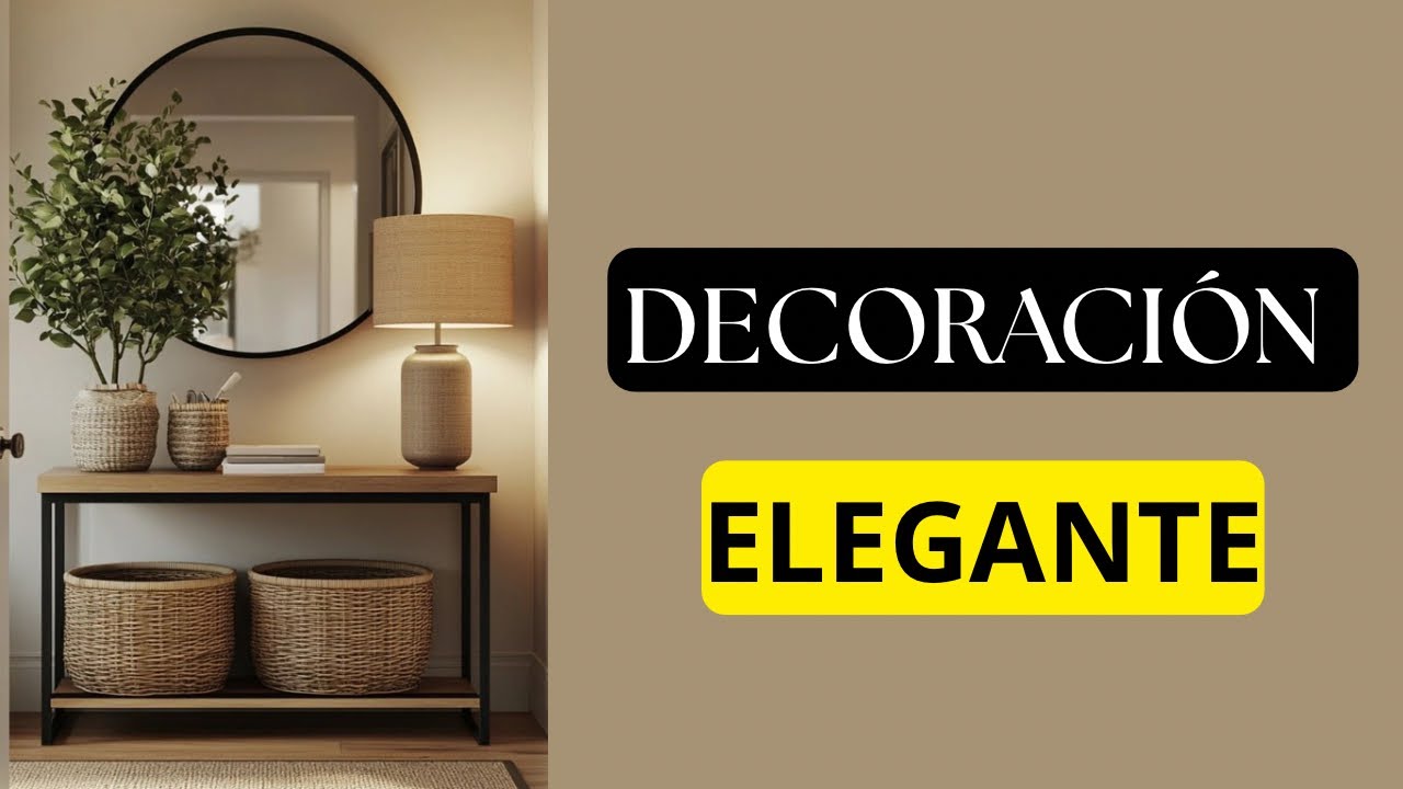 ✨TRUCOS de DECORACIÓN ELEGANTE | 5 TIPS para un HOGAR ELEGANTE #home #viral #viralvideo #decoration 