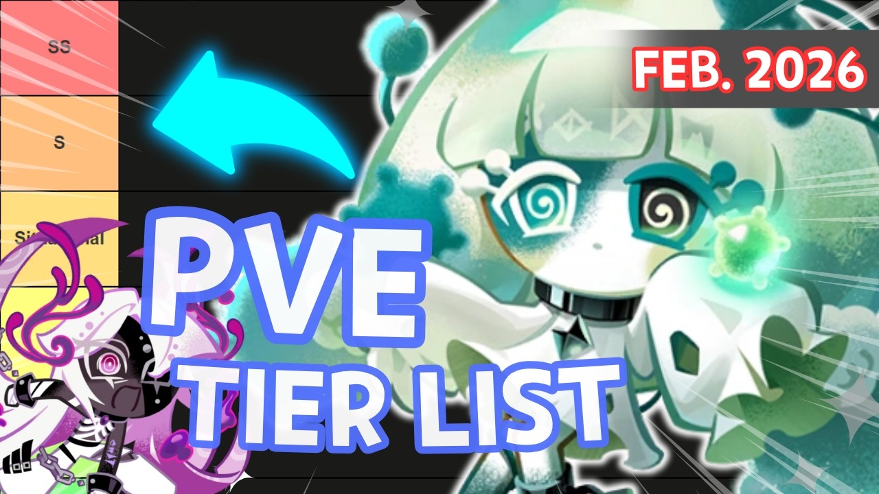 Best PvE Cookies & Build Guide for 2026! (February 2026 Tierlist)