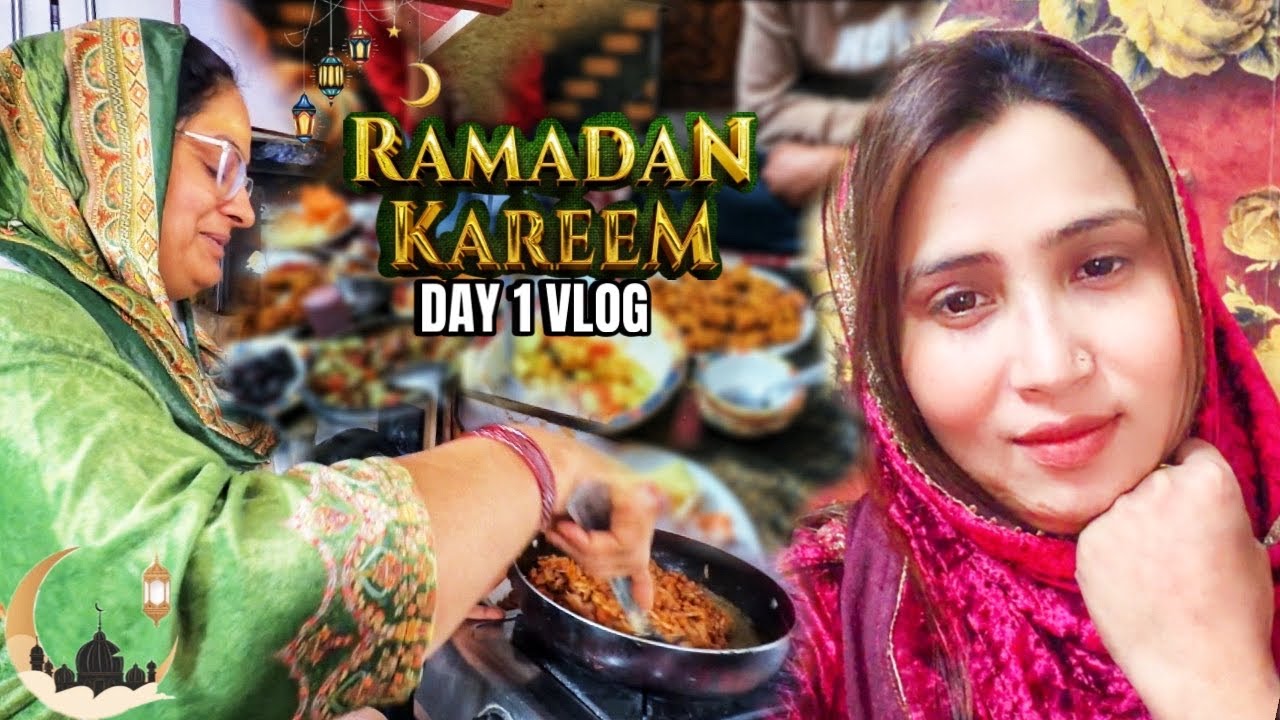 Ramzan ka pehla din 😍 iftar mai bhot kuch bana hai aaj 😍