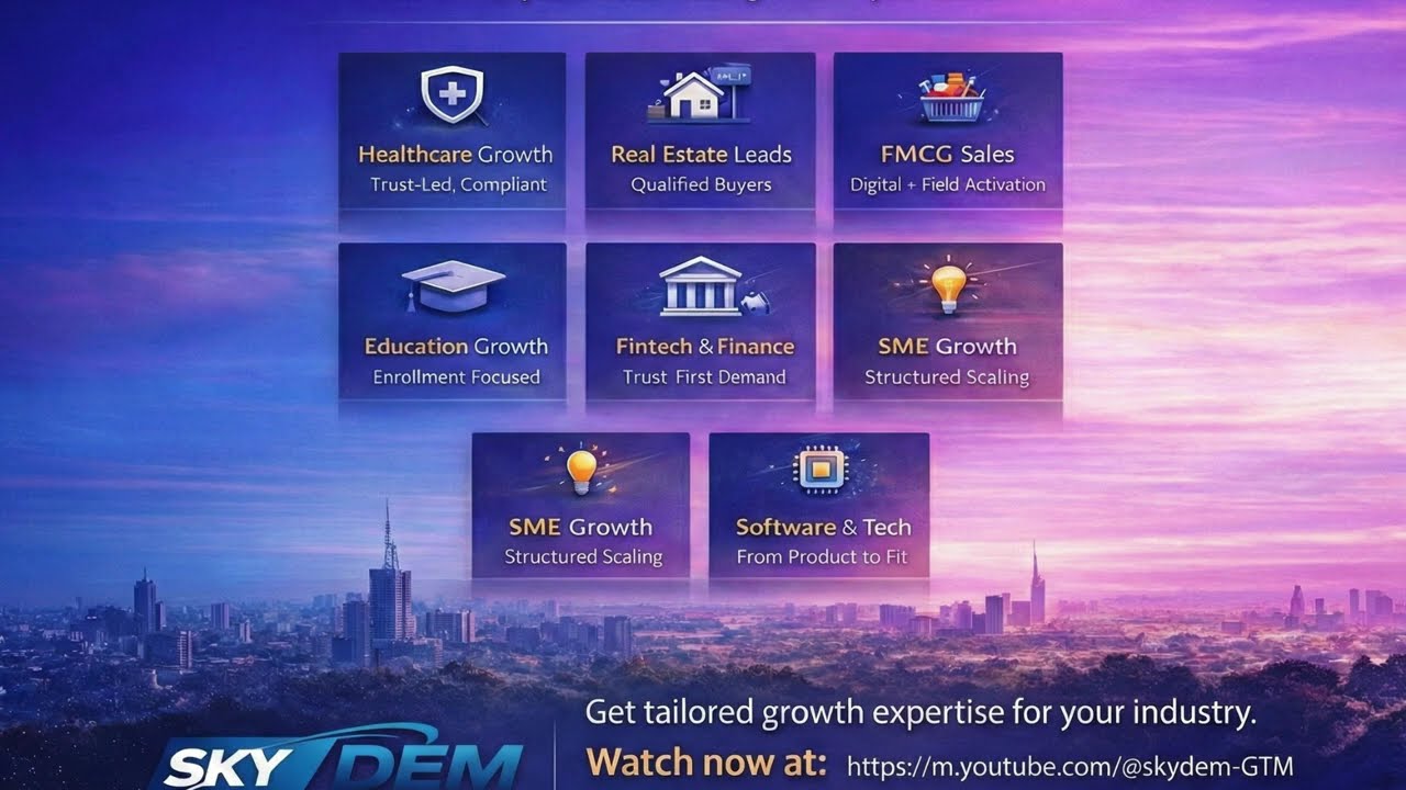 🚀 Introducing Skydem: The research-driven growth platform for global businesses.