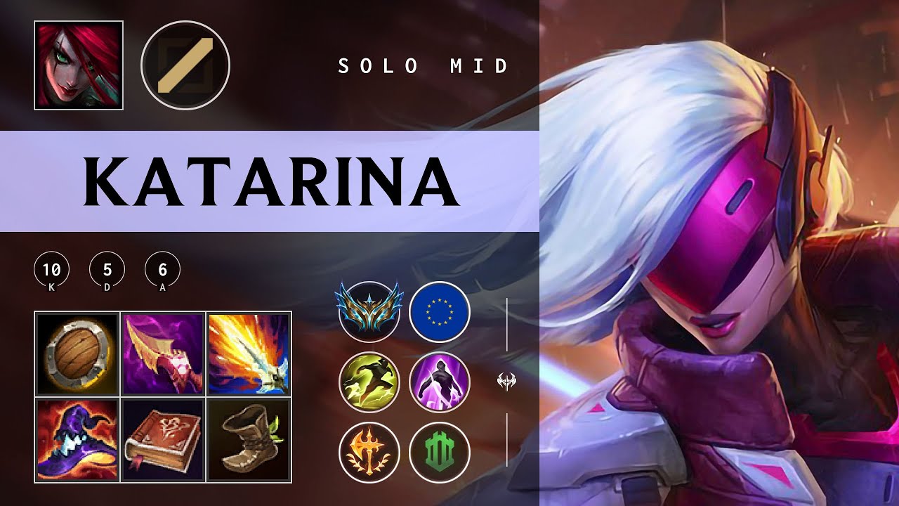 Katarina Mid vs Orianna - EUW Challenger Patch 25.24