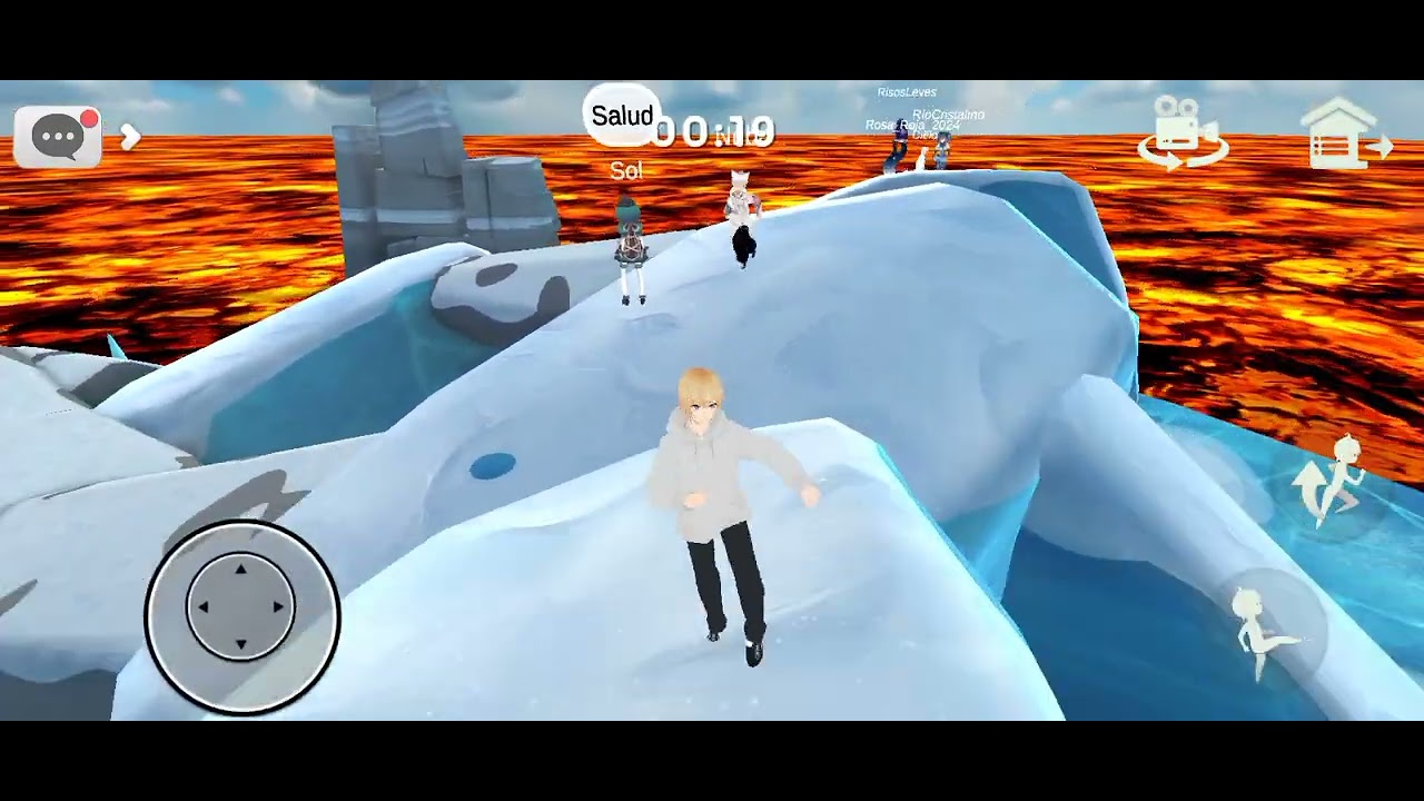 The Floor is lava game parkour levels 12 Yeah Chueforme