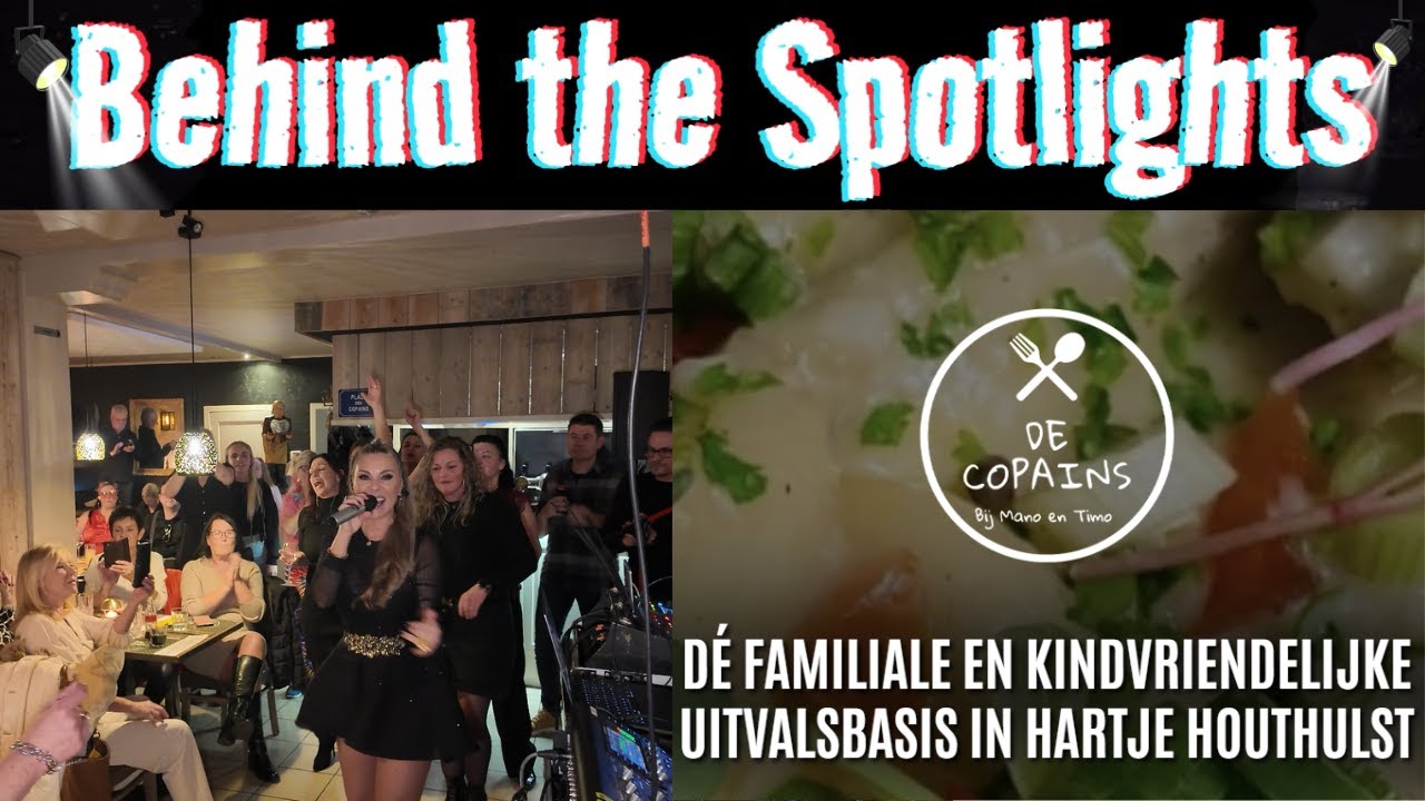 Jessy live bij Restaurant Les Copains  2 Avonden Vol Meezingen & Liefde 18–19 dec