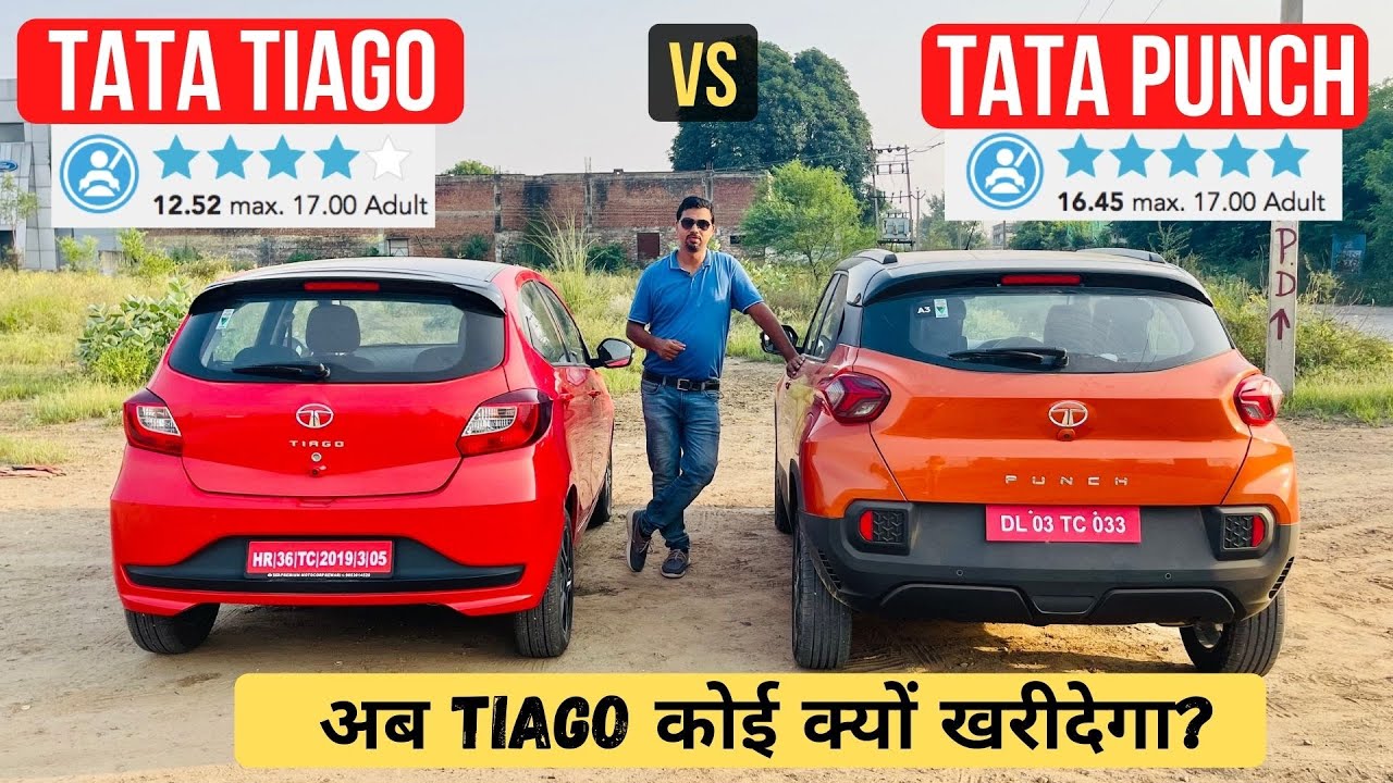 Tata Punch Vs Tiago - Should You Buy Tiago Over Punch?