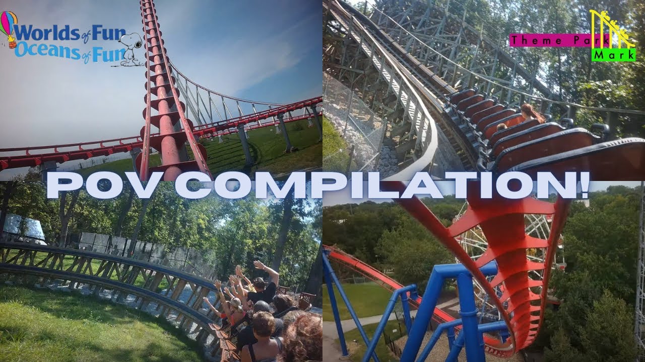 Worlds Of Fun POV Compilation! - May 2024