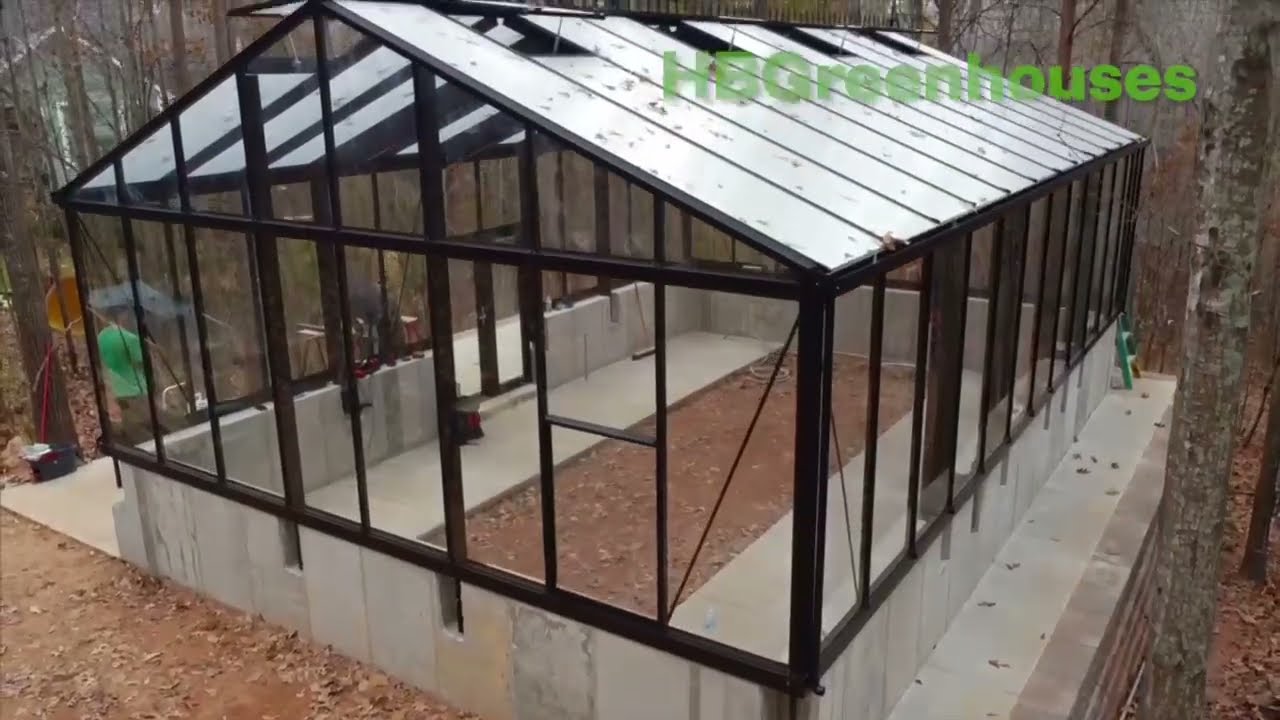 Kings Mountain Greenhouse Build