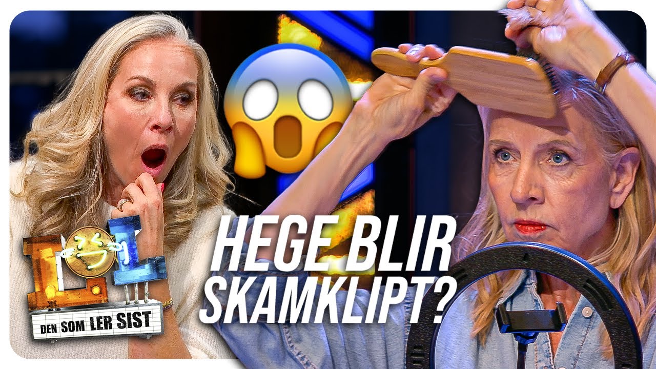 Hege klipper bangs | LOL: Den Som Ler Sist | Prime Video Norge