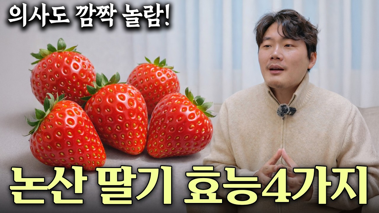 (미국 연구 결과) 딸기 이렇게 먹으면 치매 위험이 줄어듭니다 딸기 매일 먹었더니 기억력이 좋아졌습니다 논산 딸기의 효능과 부작용 건강정보 딸기 체험 축제