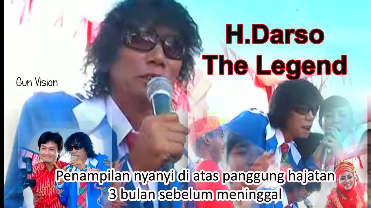 Darso penyanyi legenda tatar sunda,penampilannya 3 bulan sebelum meninggal dunia