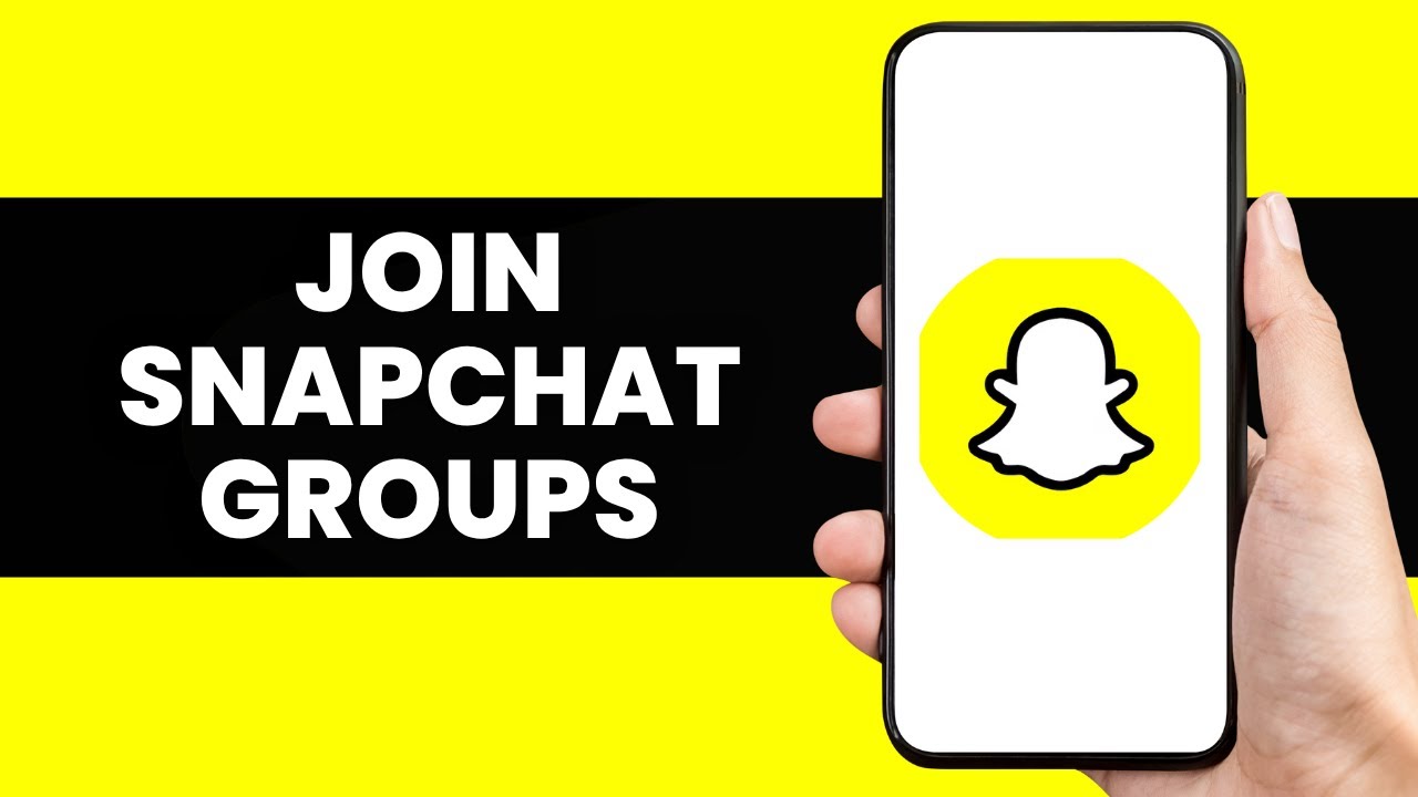 HOW TO JOIN SNAPCHAT GROUPS