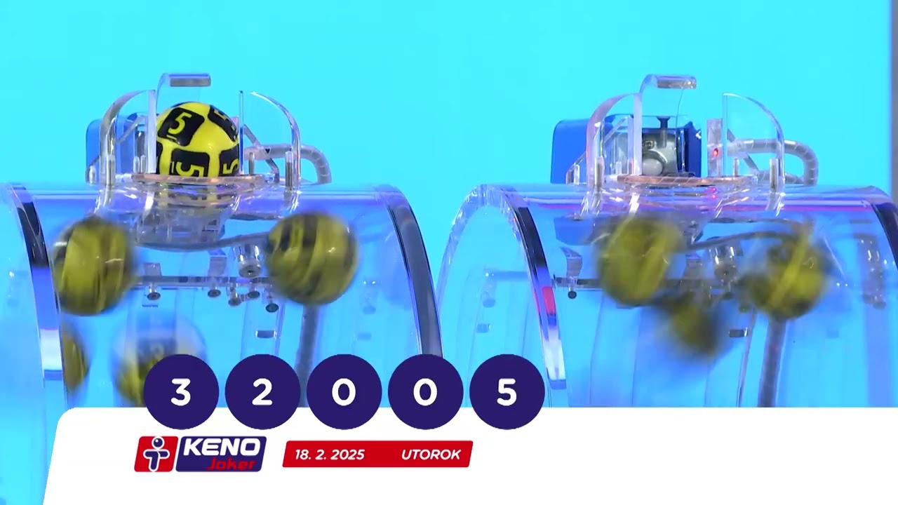 Žrebovanie TIPOS 18. 02. 2025 - EUROMILIÓNY, KENO 10