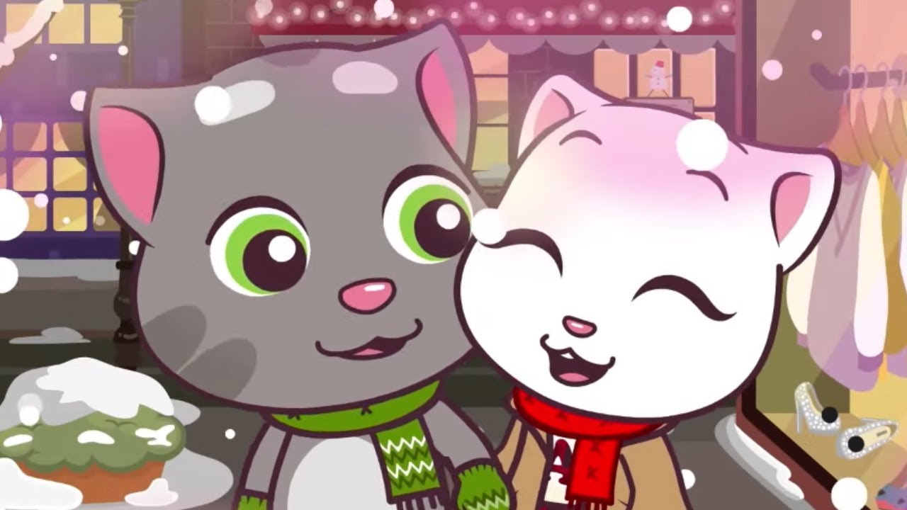 A Gift for Angela | Talking Tom Minis | Cartoons for Kids | WildBrain Toons