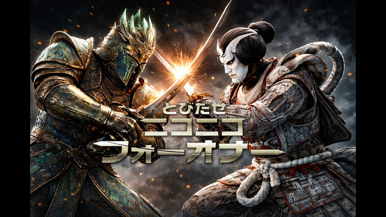 とびだせニコニコフォーオナー[ForHonor]げるげ一家再び