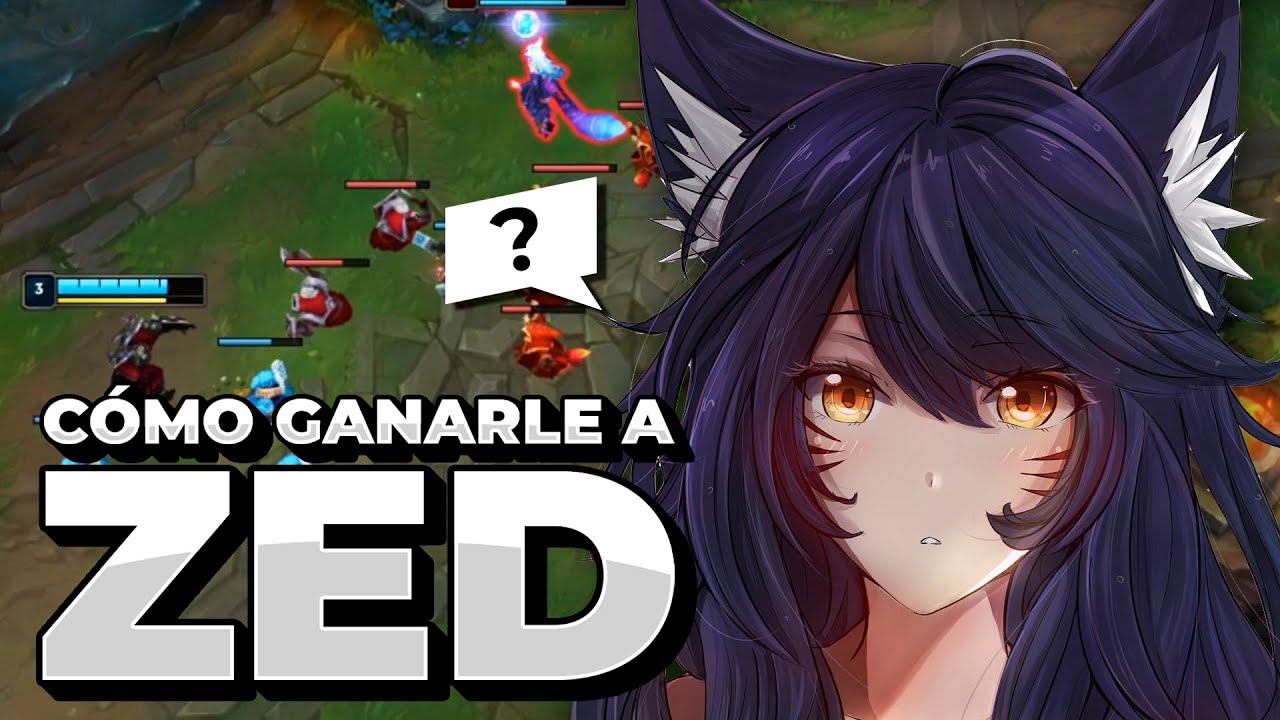 COMO GANARLE A ZED - Guia de counters de Ahri - League of Legends S10