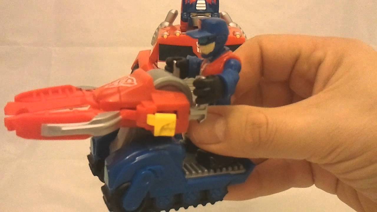 Transformers Playskool Rescue Bots Optimus Prime Review
