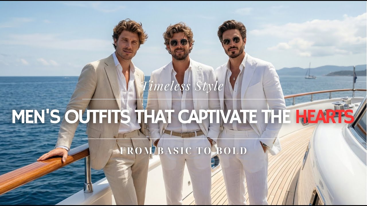 From Basic To Bold ✨ Men's Outfits That Captivate The Hearts Of Many