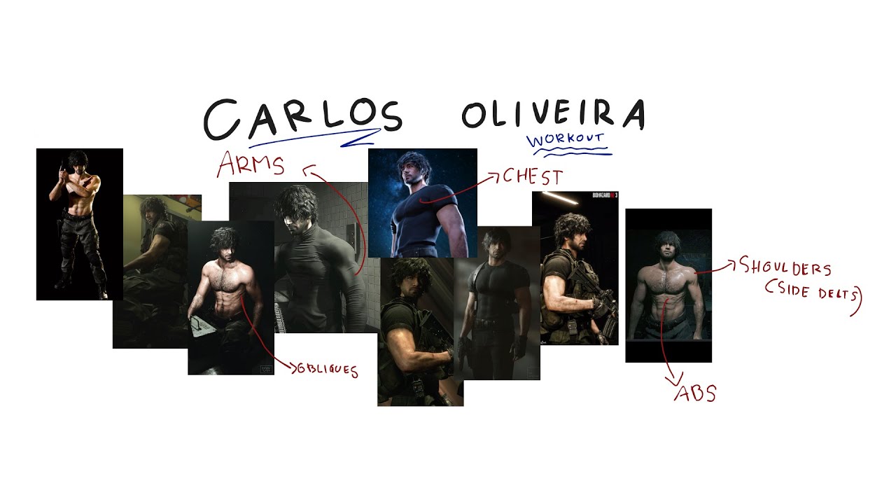 The CARLOS OLIVEIRA WORKOUT | Resident Evil
