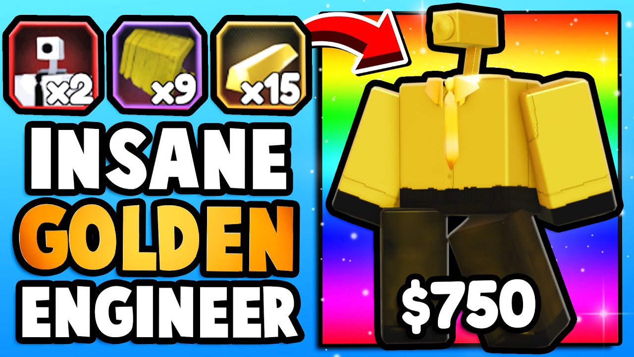 ЗОЛОТОЙ ИНЖЕНЕР-КИНООПЕРАТОР — ЛУЧШИЙ ЮНИТ! (Titan Tower Defense)
