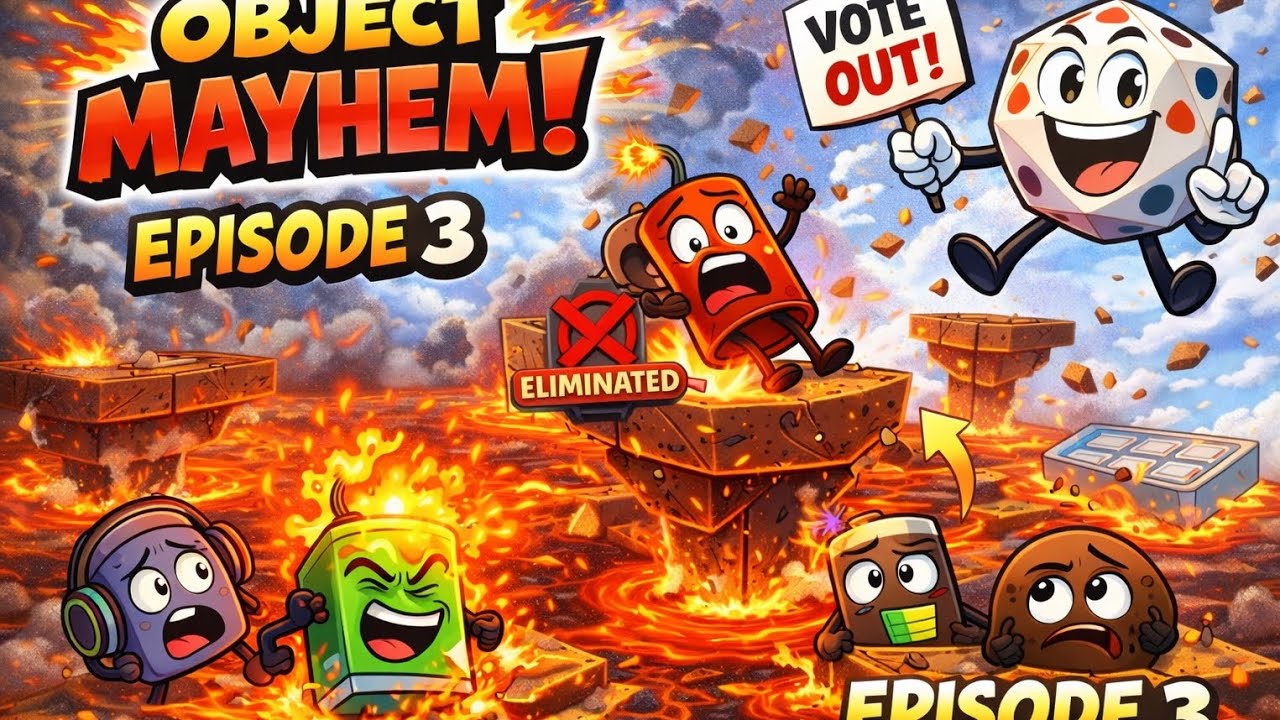 Object mayhem | episode 3a: lava lift