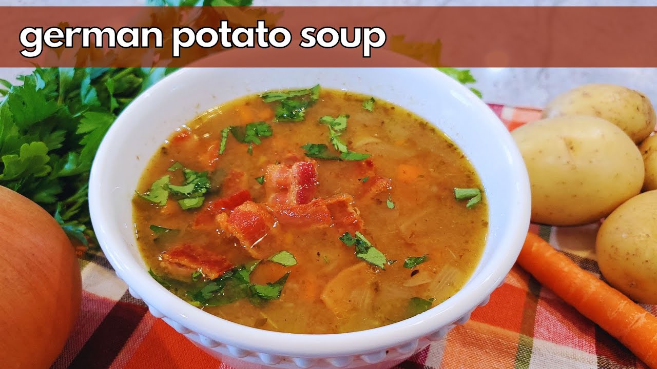 Как приготовить немецкий картофельный суп! | Kartoffelsuppe
