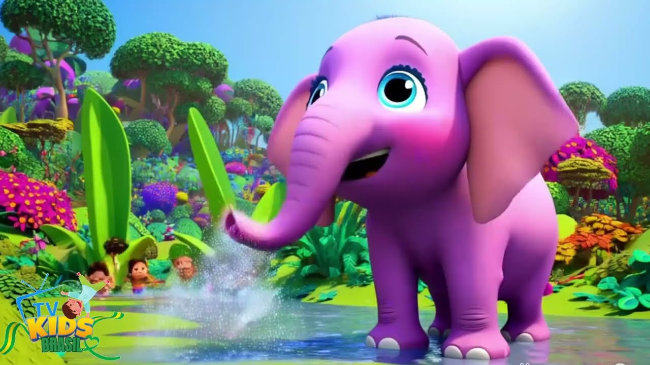 A Música dos Animais da Floresta 🐒🦁🎶 | Canção Infantil Divertida com Sons da Natureza!