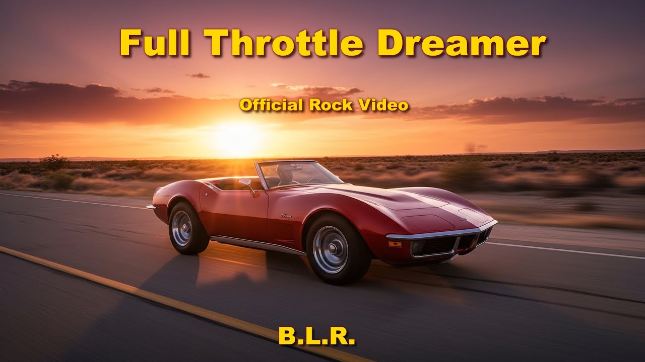Full Throttle Dreamer - Official Rock Video | B.L.R.