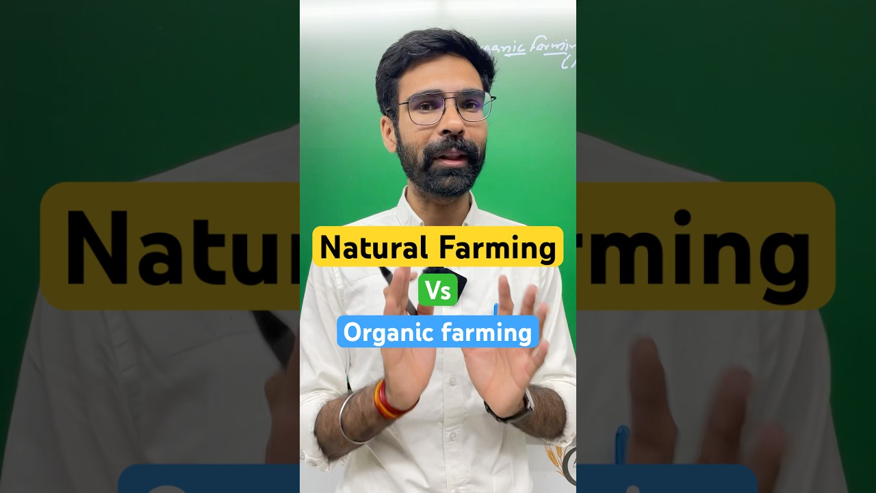 Differences Between Natural Farming & Organic Farming