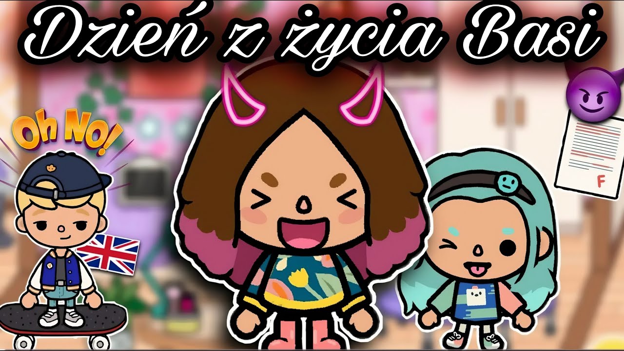 😈 DZIEŃ Z ŻYCIA BASI🌞 | BASIA| TOCA BOCA HISTORYJKI PO POLSKU |