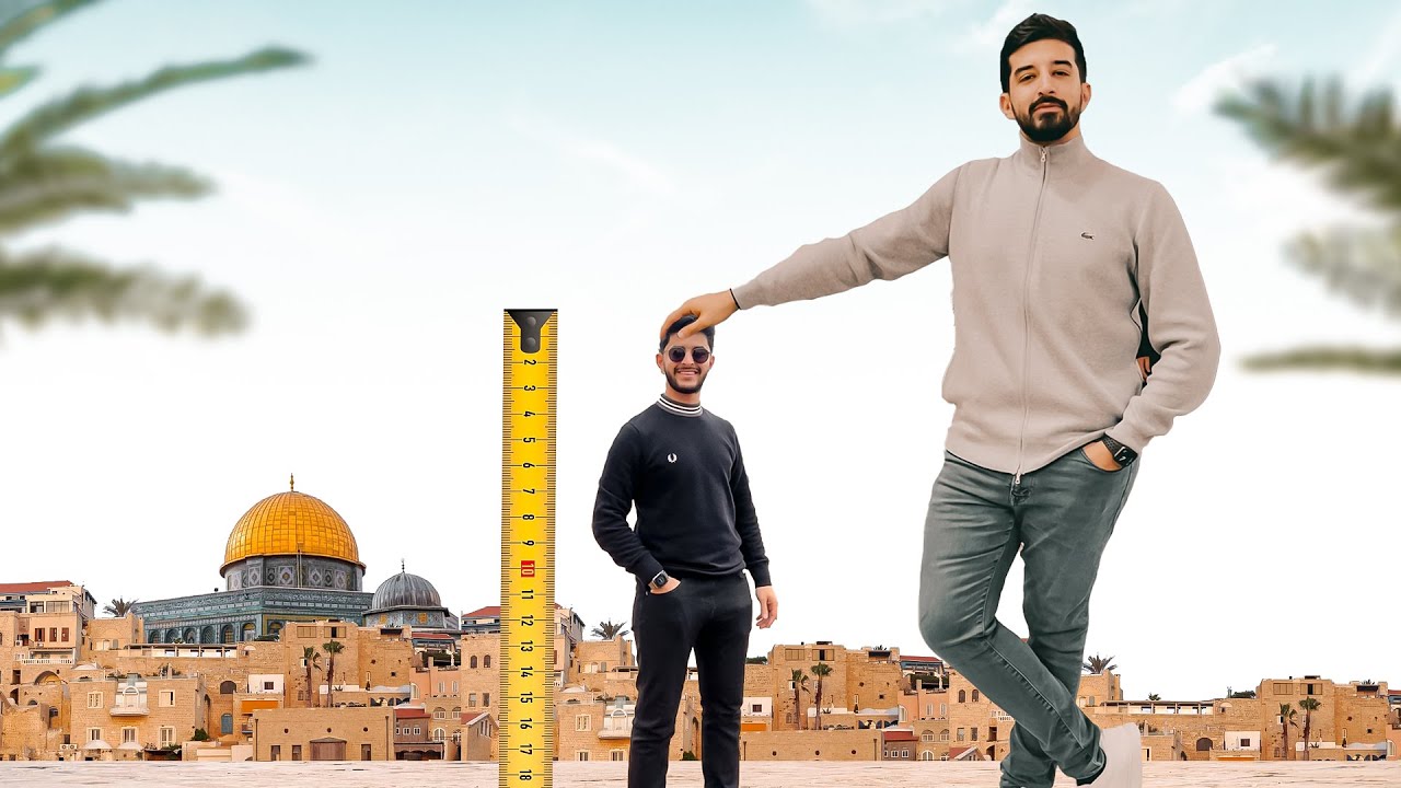 مع أقصر شب في فلسطين