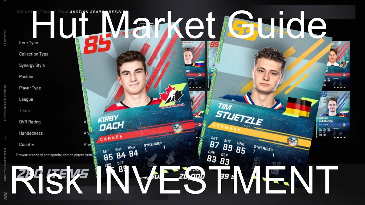 NHL 21 Hut Market Guide - Risk INVESTMENT Fantasy World juniors