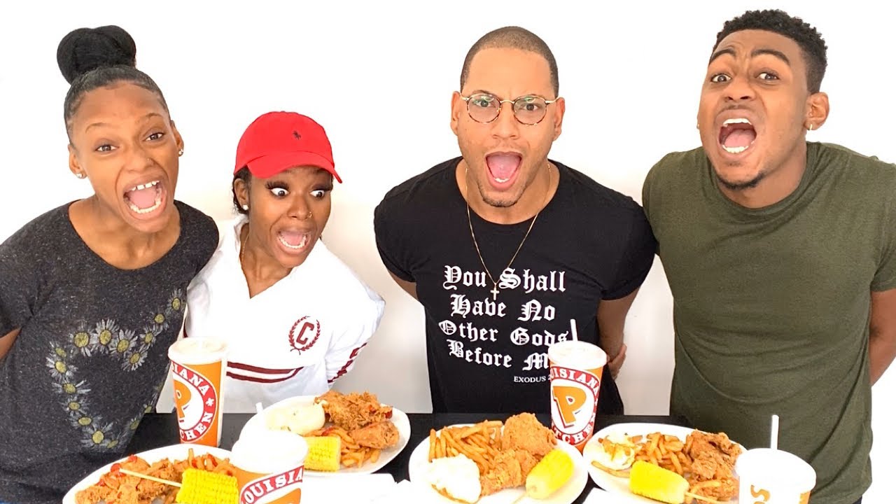 NO HANDS MUKBANG | QUITE PERRY