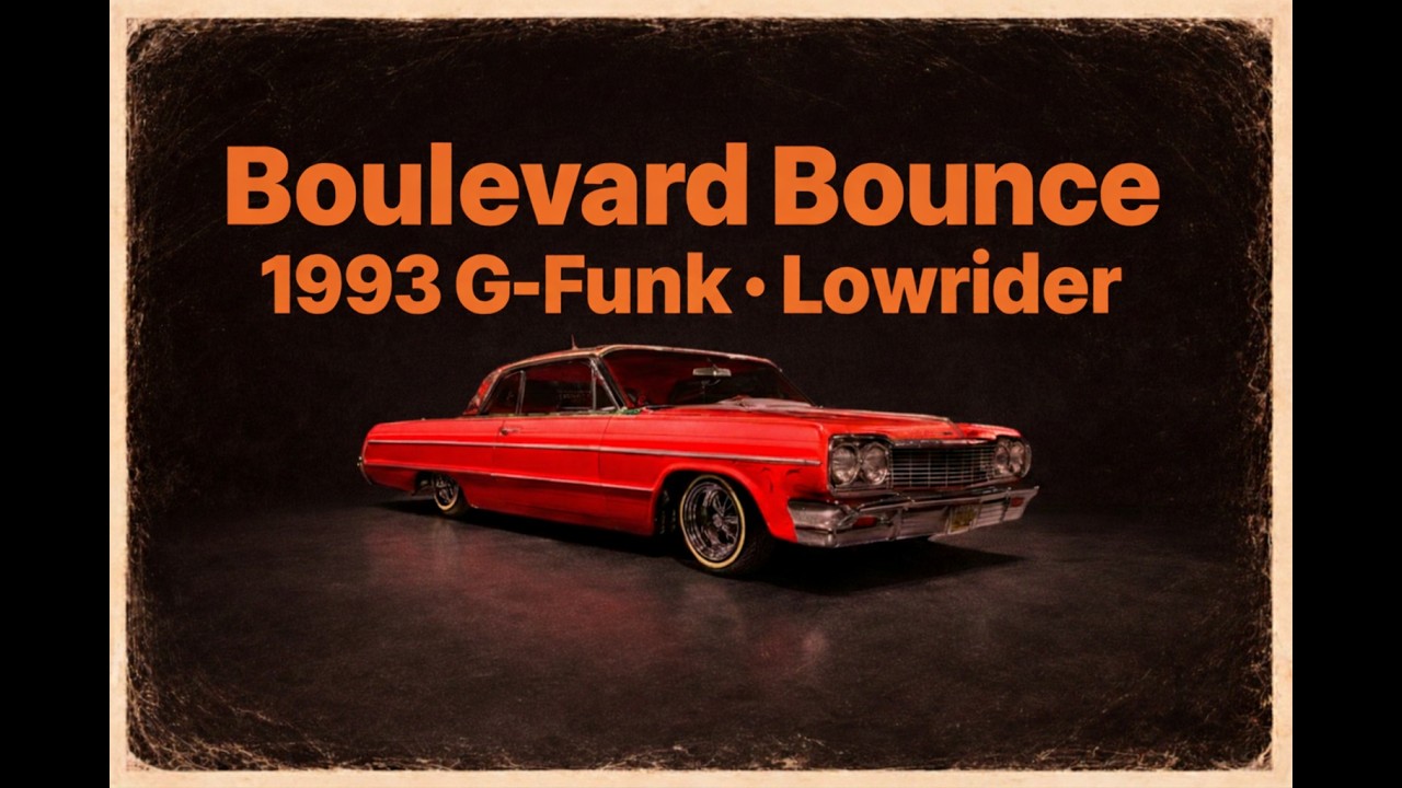 Boulevard Bounce | 90s West Coast G-Funk · Lowrider Rap