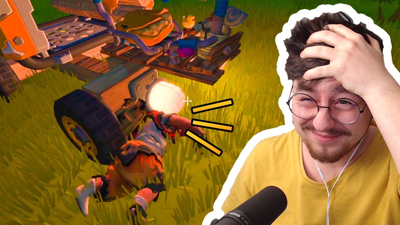 Potrącił mnie... 😬 MÓJ SAMOCHÓD XD - Scrap Mechanic: Survival