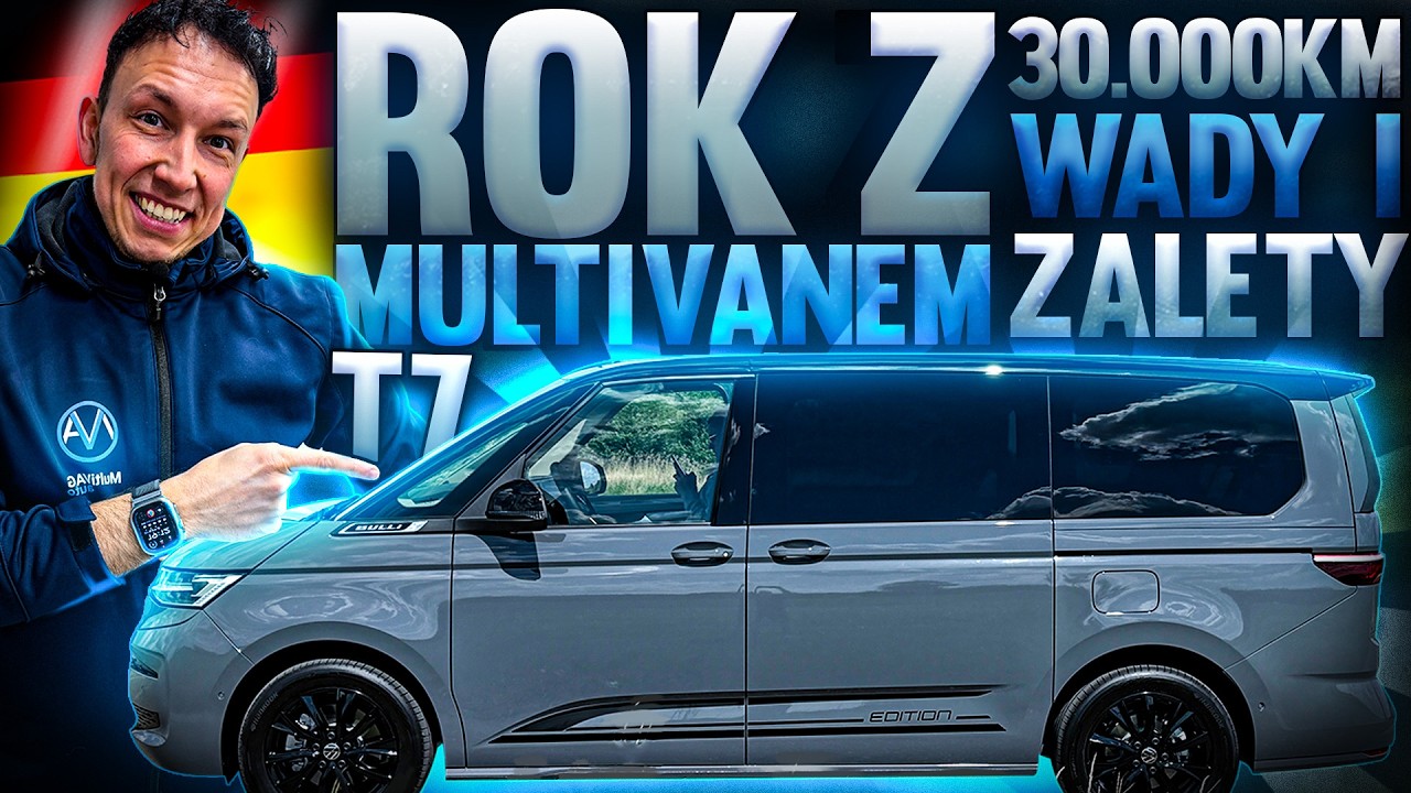 VW NIE CHCE TEGO NAPRAWIĆ! Opinia po roku jazdy nowym Multivanem T7 z Niemiec &ndash; warto kupić? test