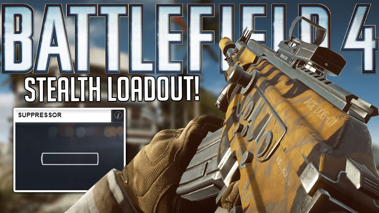 My favourite stealthy loadout in Battlefield 4 🐱&zwj;👤