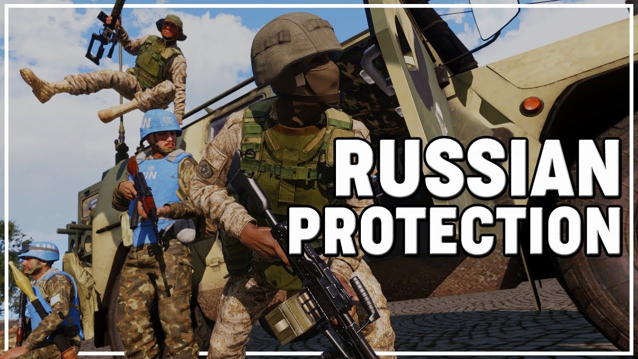 RUSSIAN/UN MACHINEGUNNER DEFENSE | ArmA 3