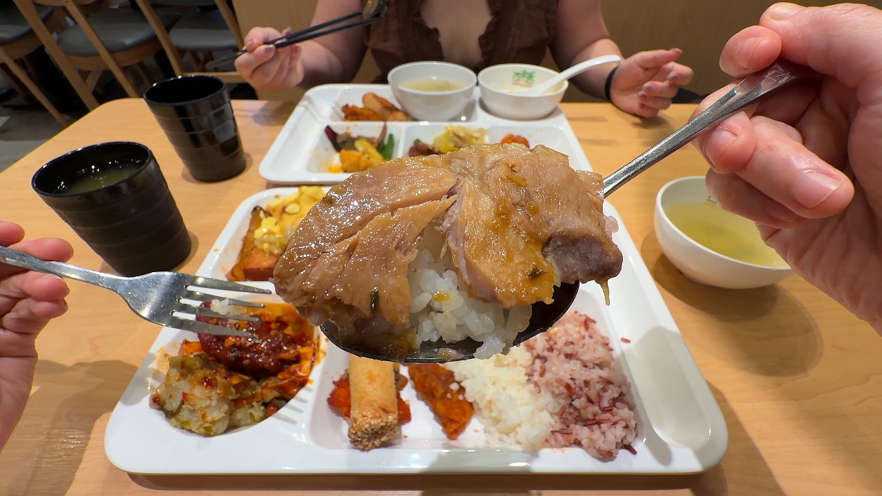 Korean vs Chinese Mixed Rice: Pay by Weight!