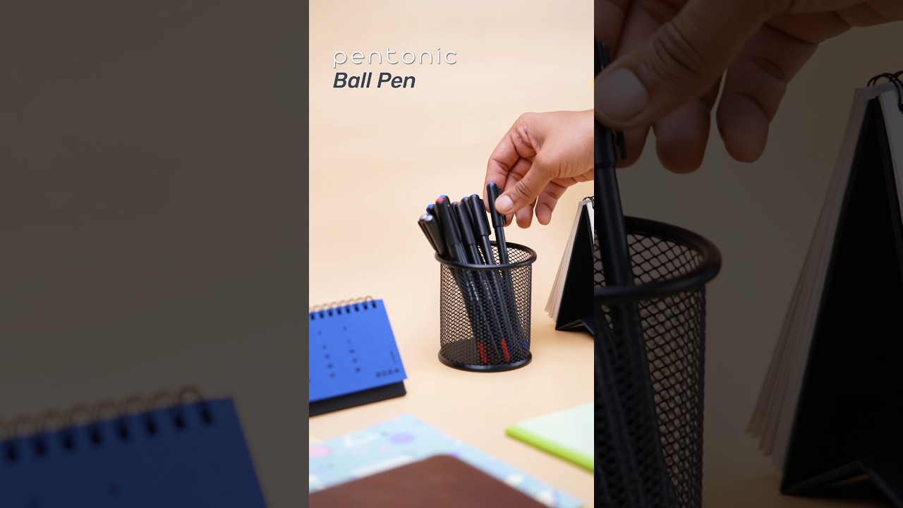 Pentonic Ball Pen: Write Smooth&Bold ✨✍️ #pentonic #ballpen #shorts
