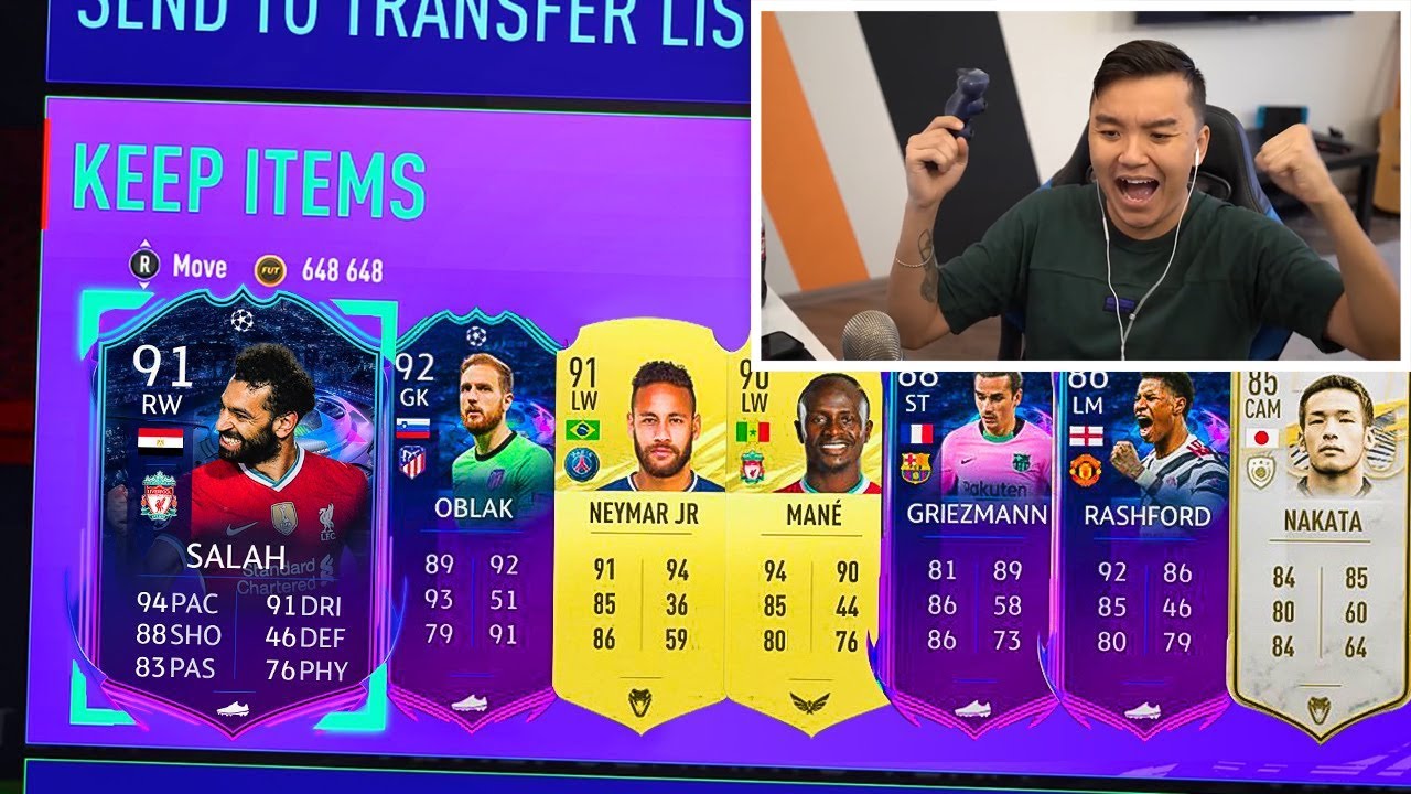 RTTF САЛАХ 91 В ПАКЕ FIFA 21