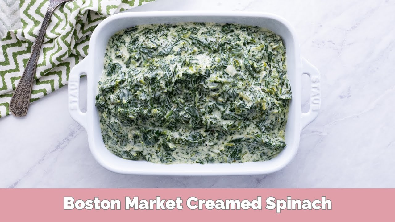 Рецепт сливочного шпината от Boston Market | Лучше оригинала!