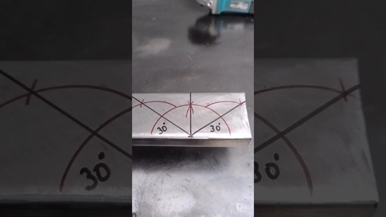 A brilliant idea for finding angles in a pipe. #welding #welder #metalwork #art